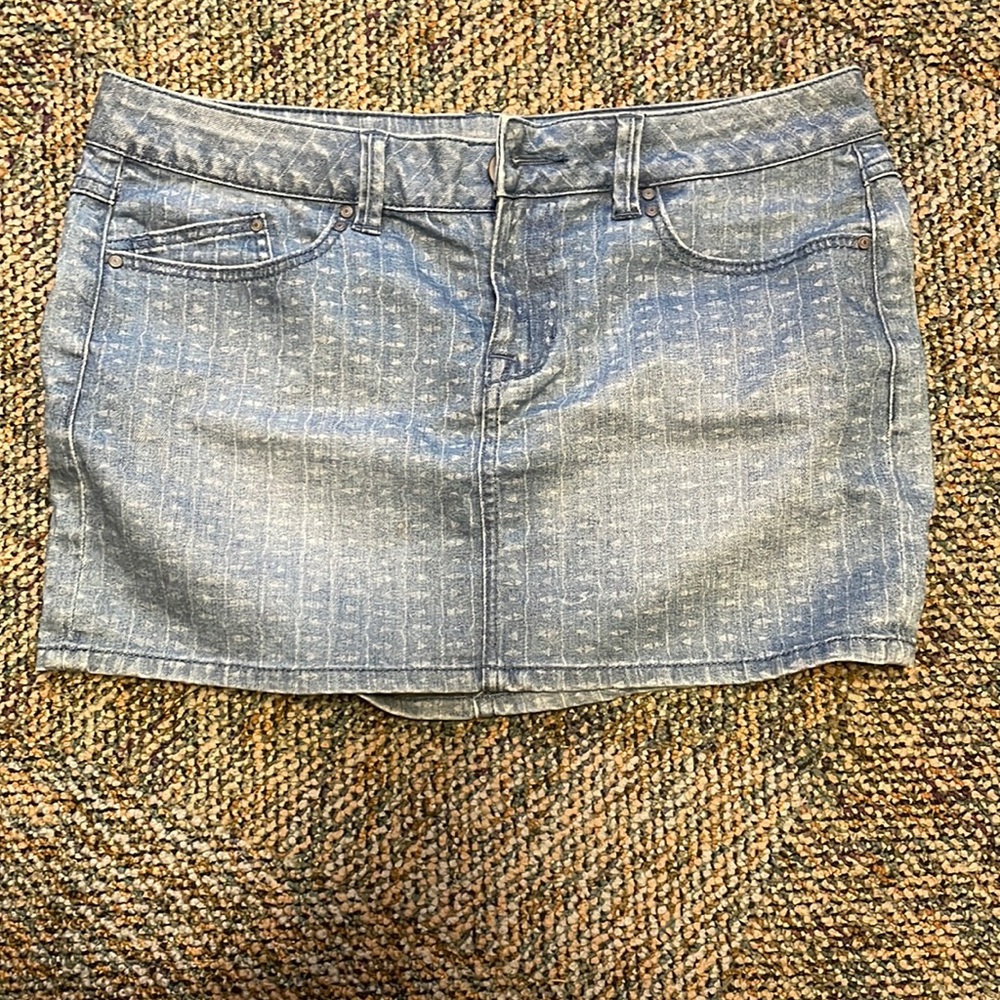 3/25 Jean skirt